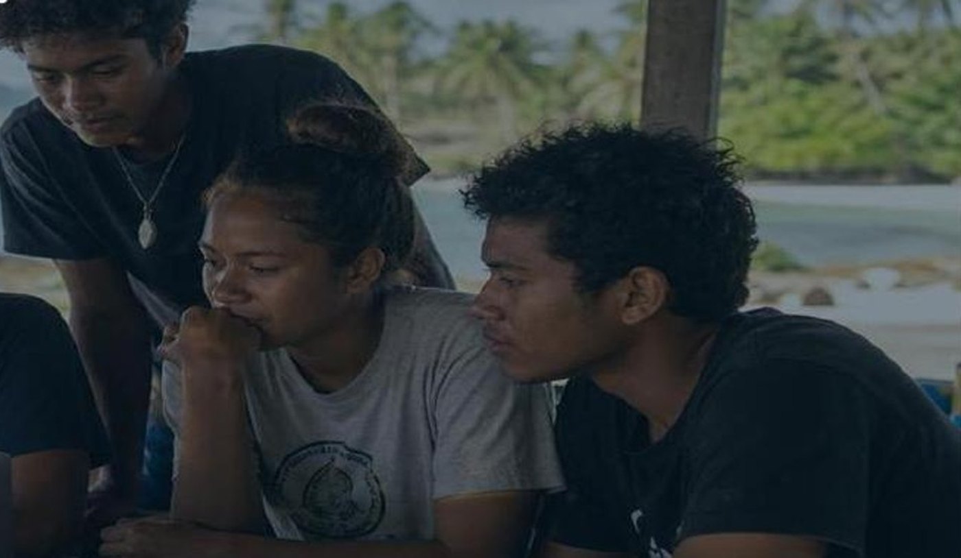 Local team reviewing footage together